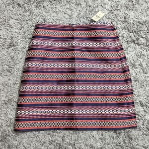 LOFT Patterned Pencil Skirt